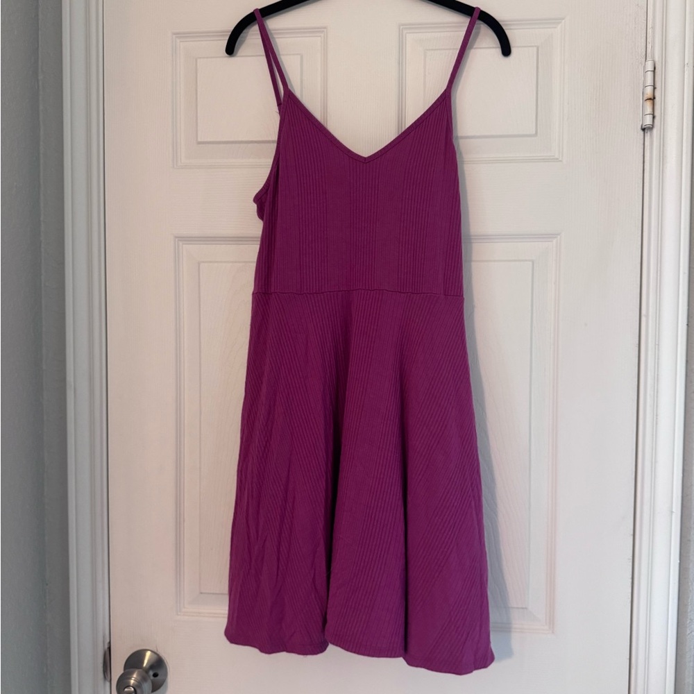 Mossimo Supply Co. Rich Pink Ribbed Top